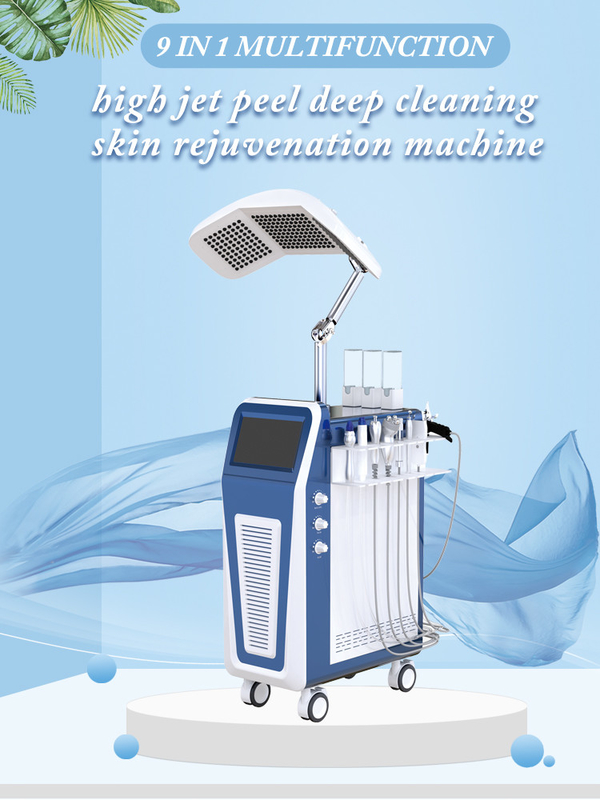 Face Rejuvenation Hydrafacial Microdermabrasion Machine 800W