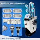 Coolsculpting เครื่องแช่แข็งไขมัน 360 Cryolipolysis RF Machine Cavitation 80k